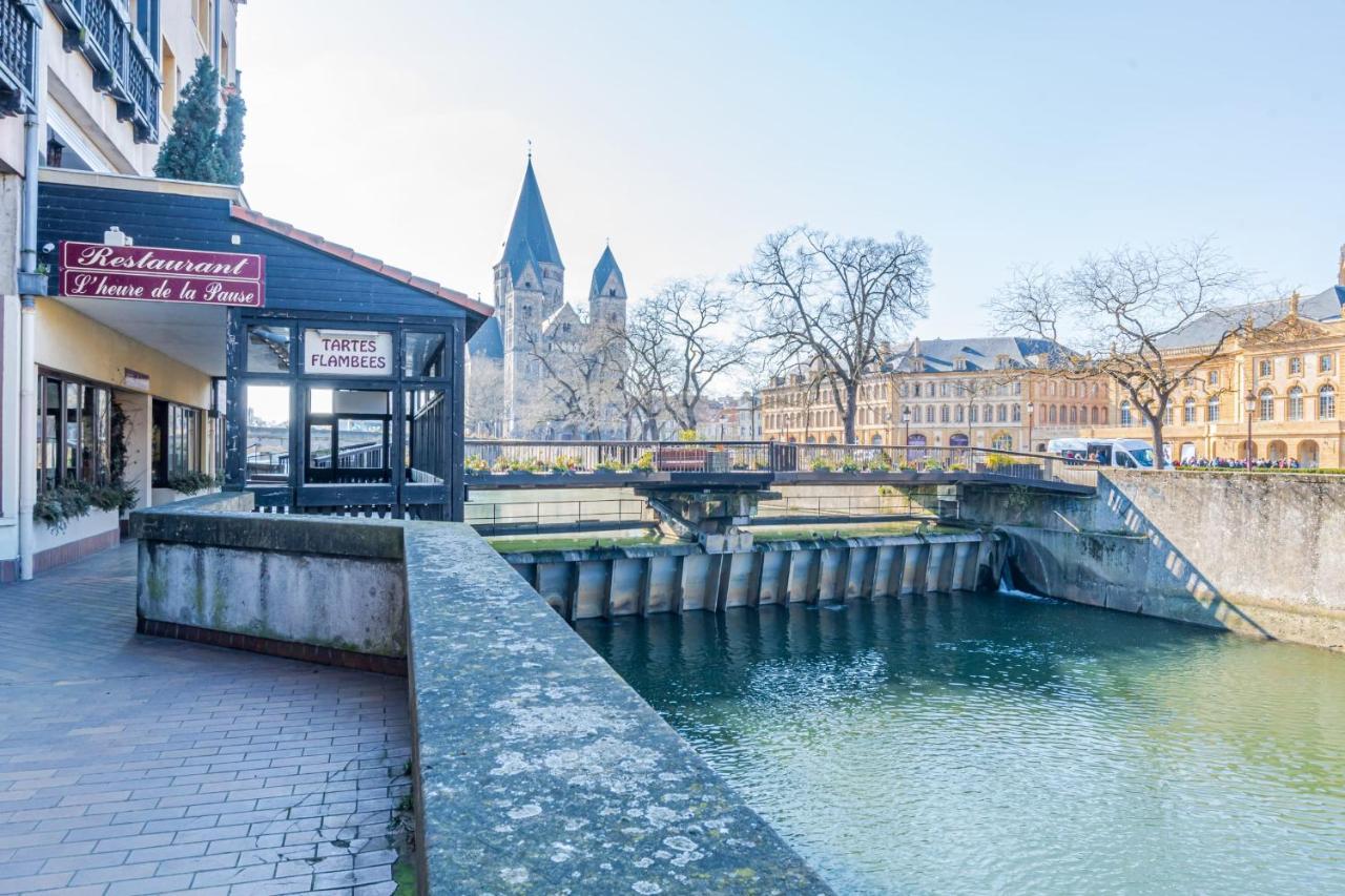 Suite cocon comme à Venise vue sur Metz Opéra Exterior foto