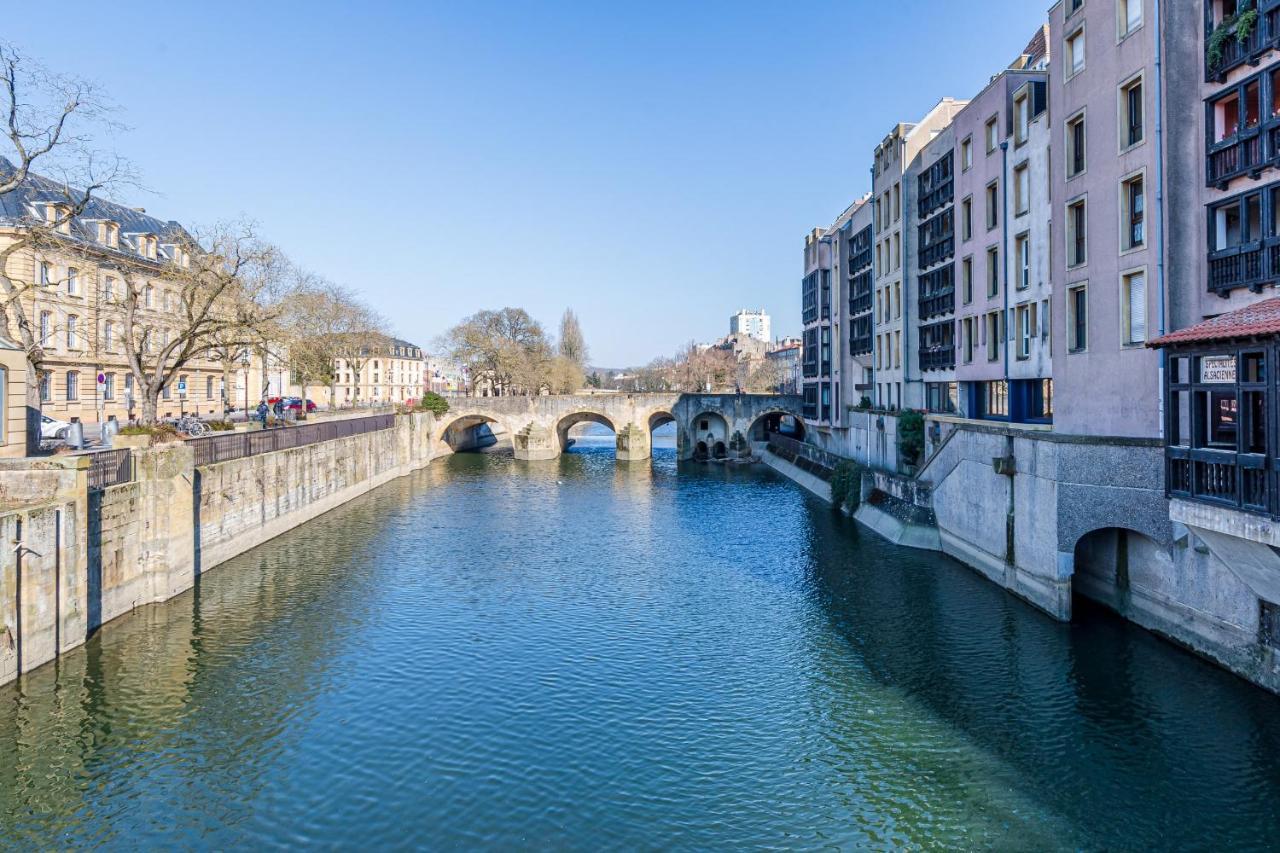 Suite cocon comme à Venise vue sur Metz Opéra Exterior foto
